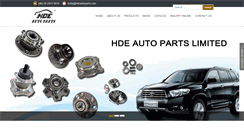 Desktop Screenshot of hdeautoparts.com